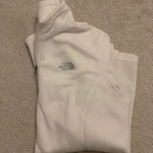 White North Face Fleece